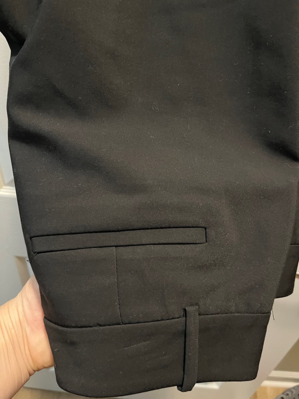 DKNY Black Ankle Dress Pants
